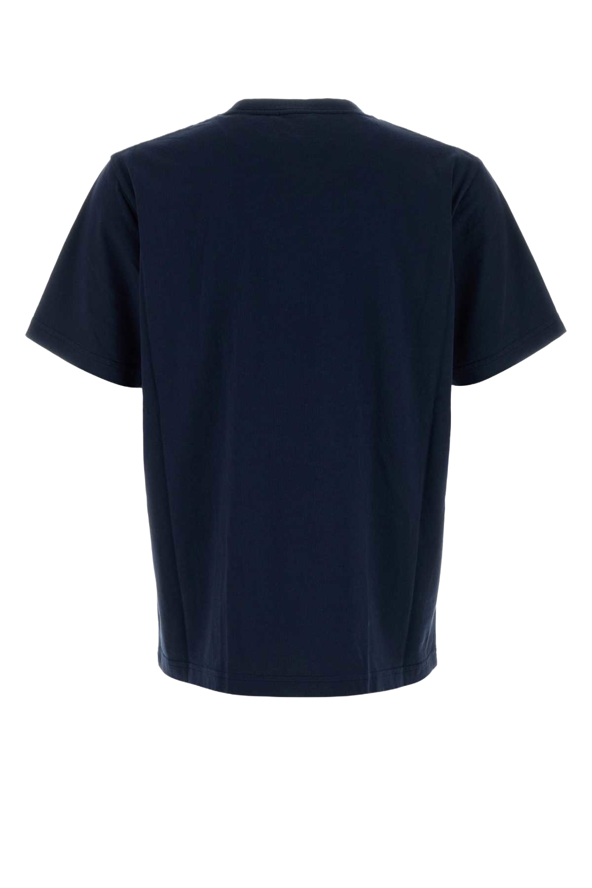 Navy Blue Cotton Autry X Maison Kitsunã© T-Shirt Mk2b