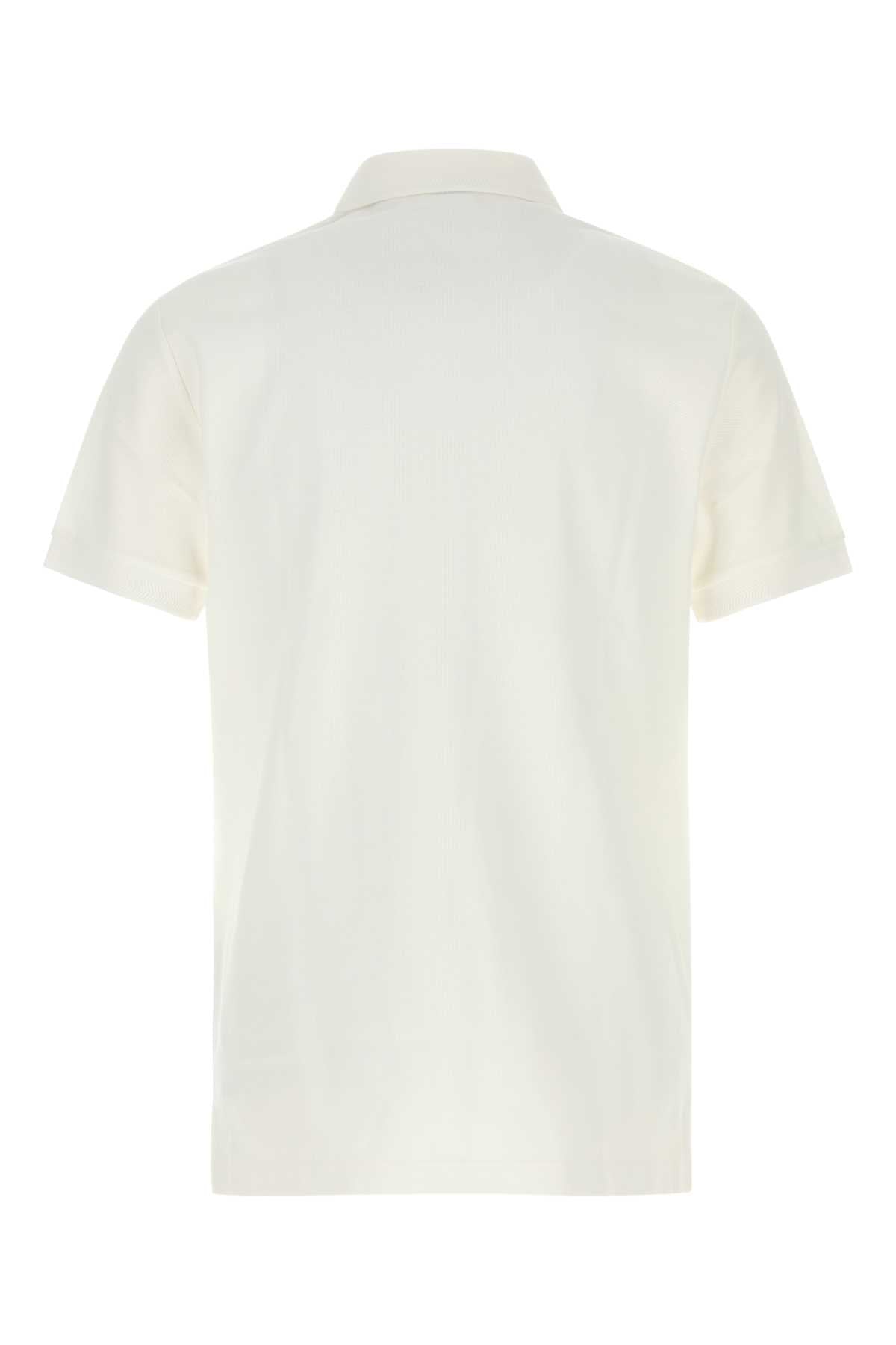 White Exterior: Cotton Polo