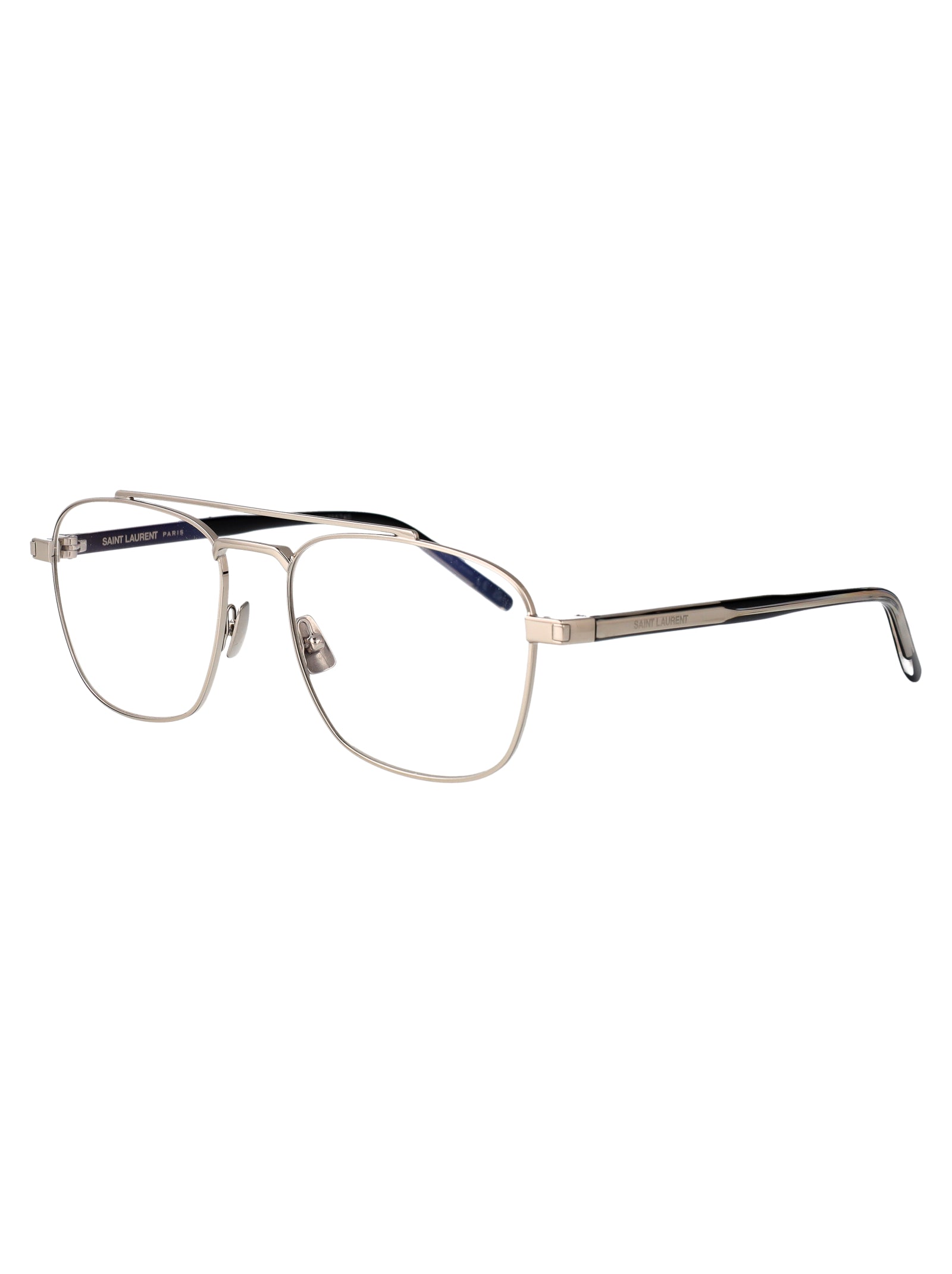 Sl 665 Opt 002 Silver-crystal-transparent Metal Optical