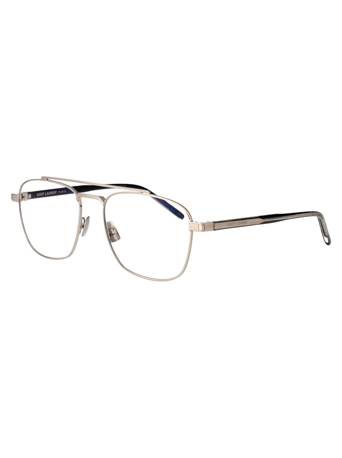 Sl 665 Opt 002 Silver-crystal-transparent Metal Optical