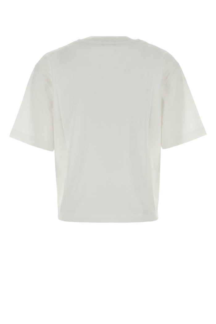 White Cotton T-Shirt Exterior