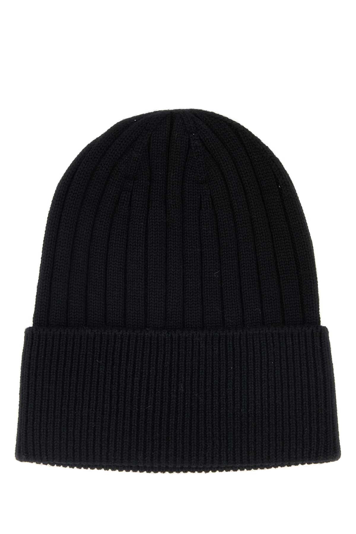 Blackblackblack Wool Fabric Cuffie