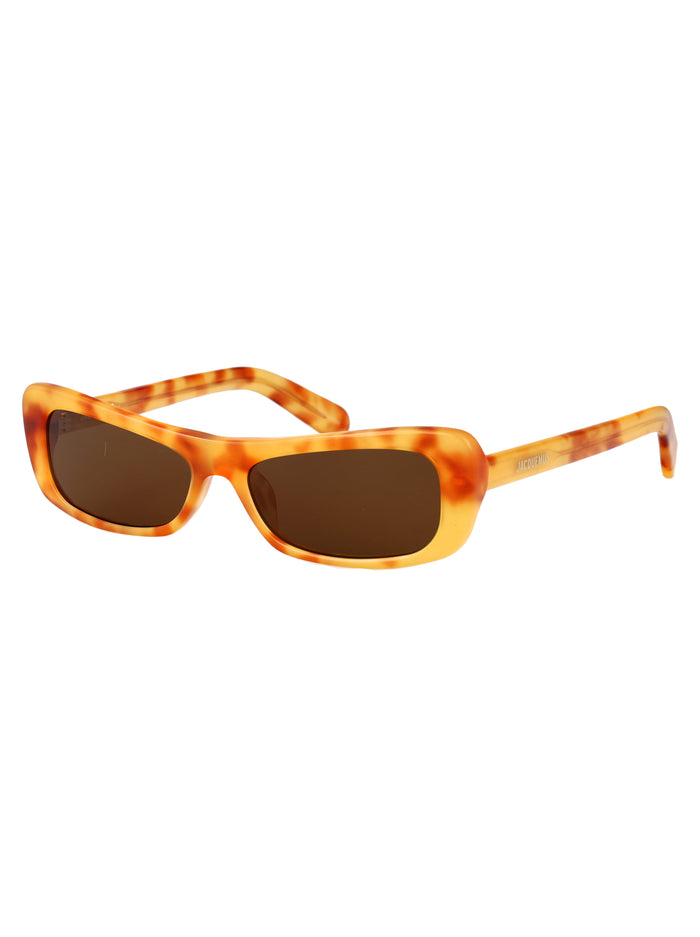 Capri Beige T-shell/ Gold/ Brown Acetate Sunglasses