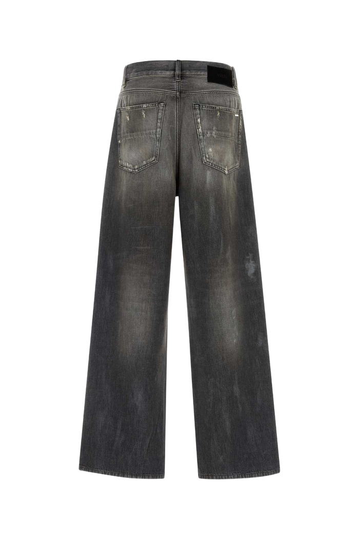 Charcoal Denim Jeans Craftedblack Exterior: Cotton