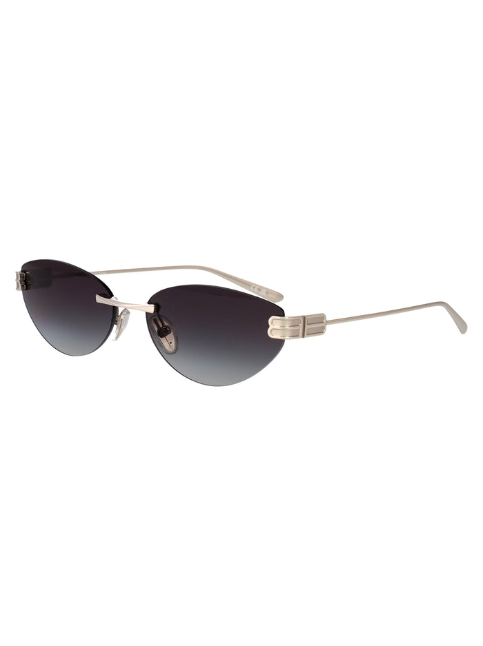 Bb0486s Silver-silver-smoke Metal Sunglasses