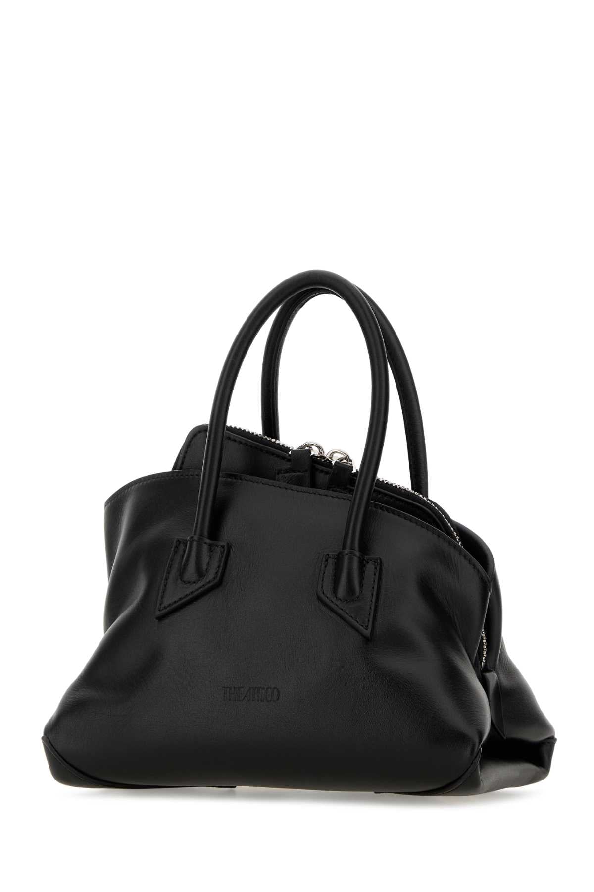 Black Leather Mini La Passeggiata Handbag Borse A Mano