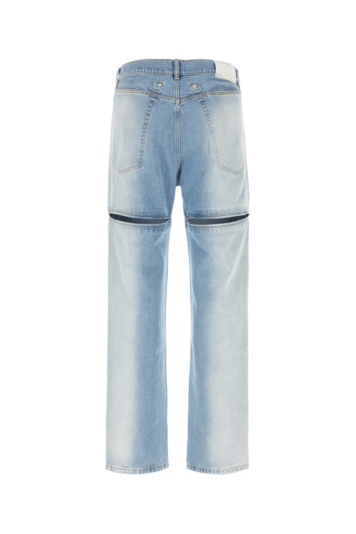 Denim Jeans Sunfade Exterior: Cotton