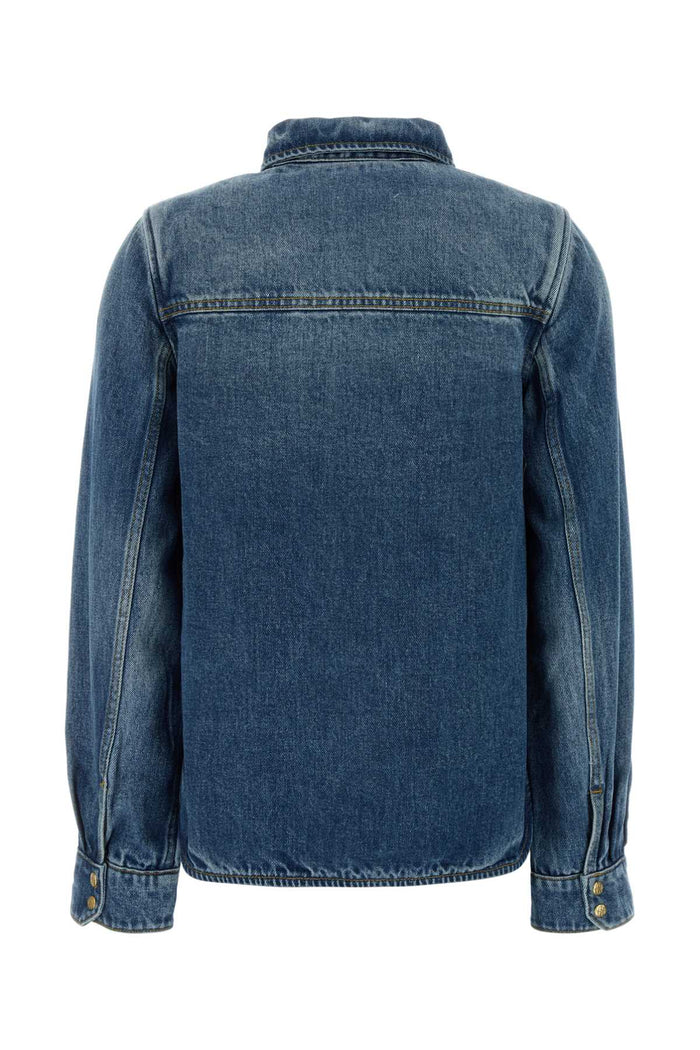 Denim Shirt Tint Wash Tencel™ Lyocell Camicie