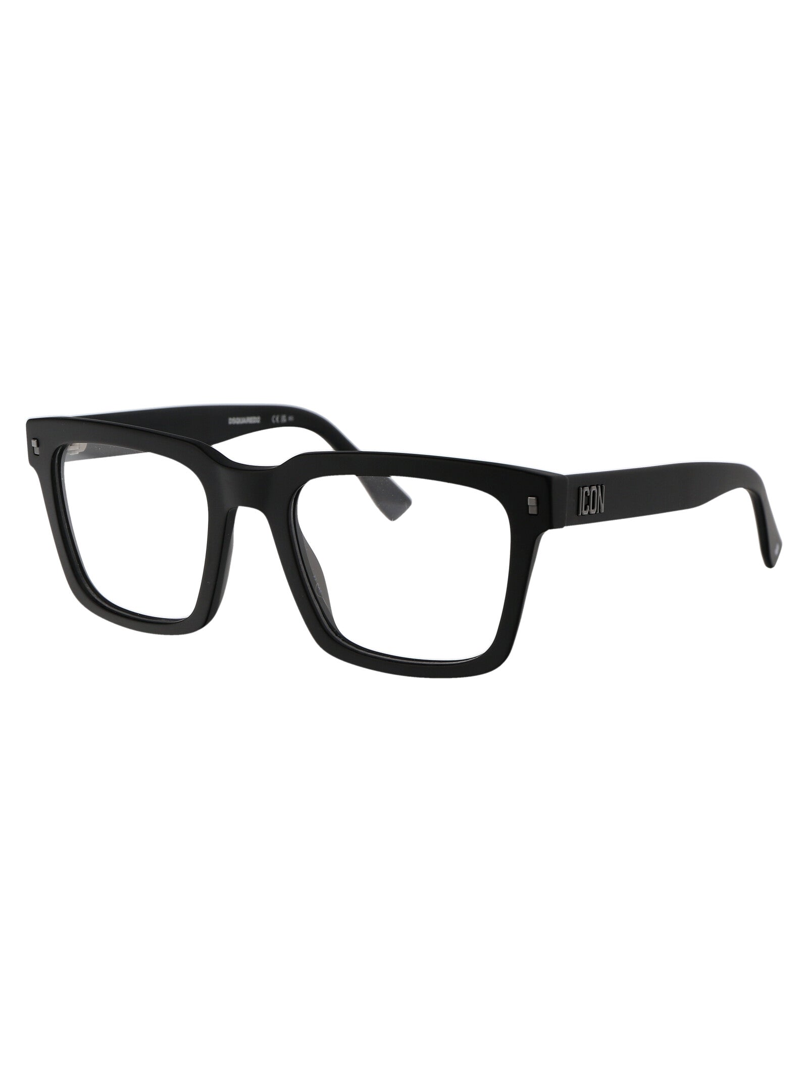 Icon 0013 003 Matte Black Acetate Optical