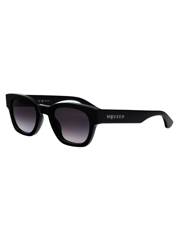 Black-black-grey Recycled Acetate Sunglasses