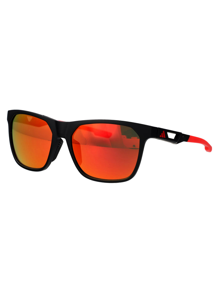 Sp0091 Nero Opaco / Roviex Specchiato Injected Sunglasses