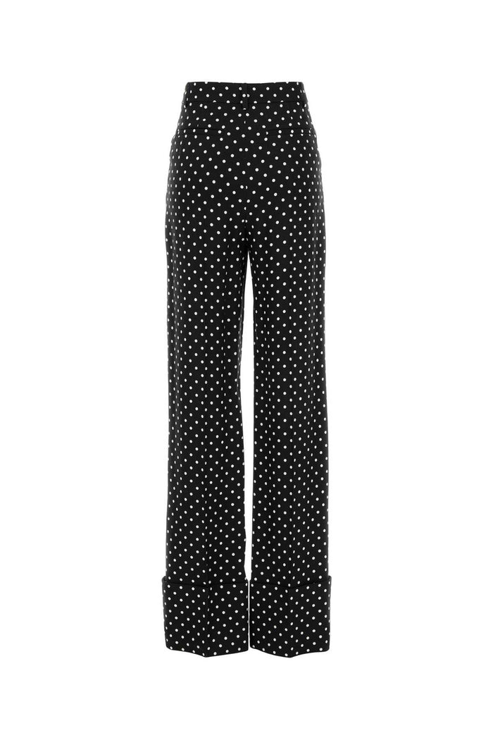 Printed Supergran Pant Nerobetulla Exterior: Viscose Pantaloni