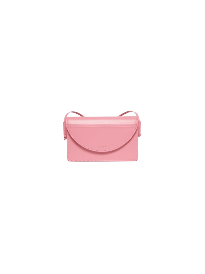 Bag Gab Pink Polyester Polyurethane Shoulder