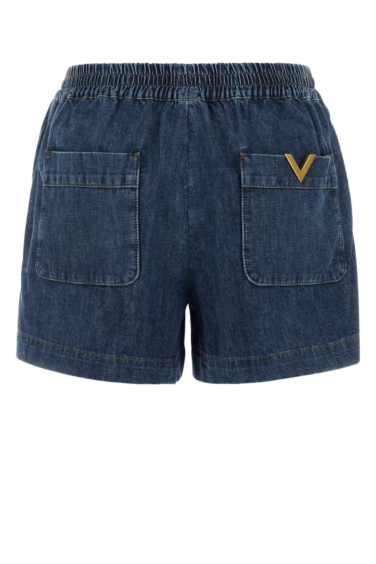Denim Shorts Mediumbluedenim Cotton