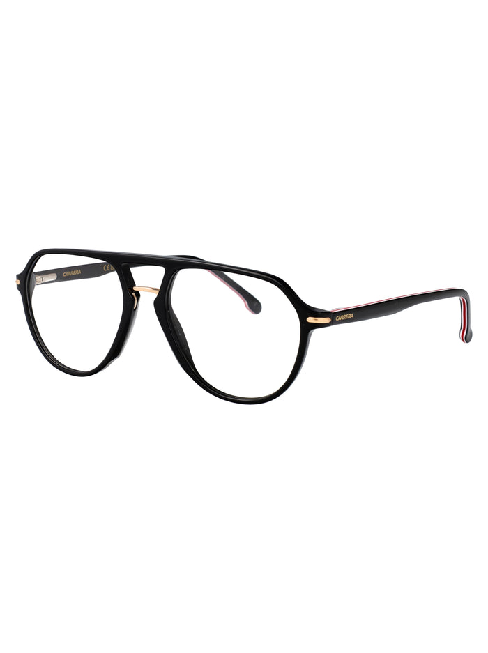 Carrera 345 2m2 Black Gold Light Acetate Optical