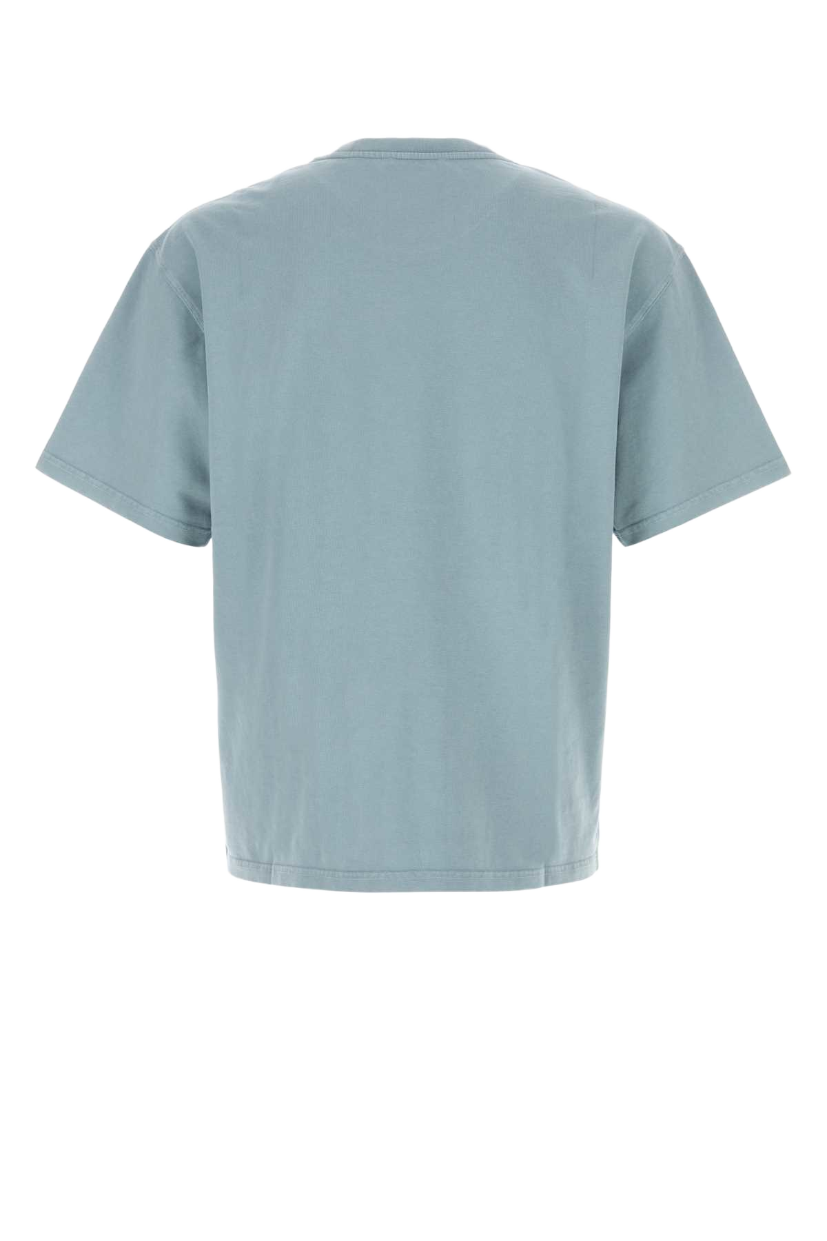 Powder Blue Cotton T-Shirt Sky Exterior
