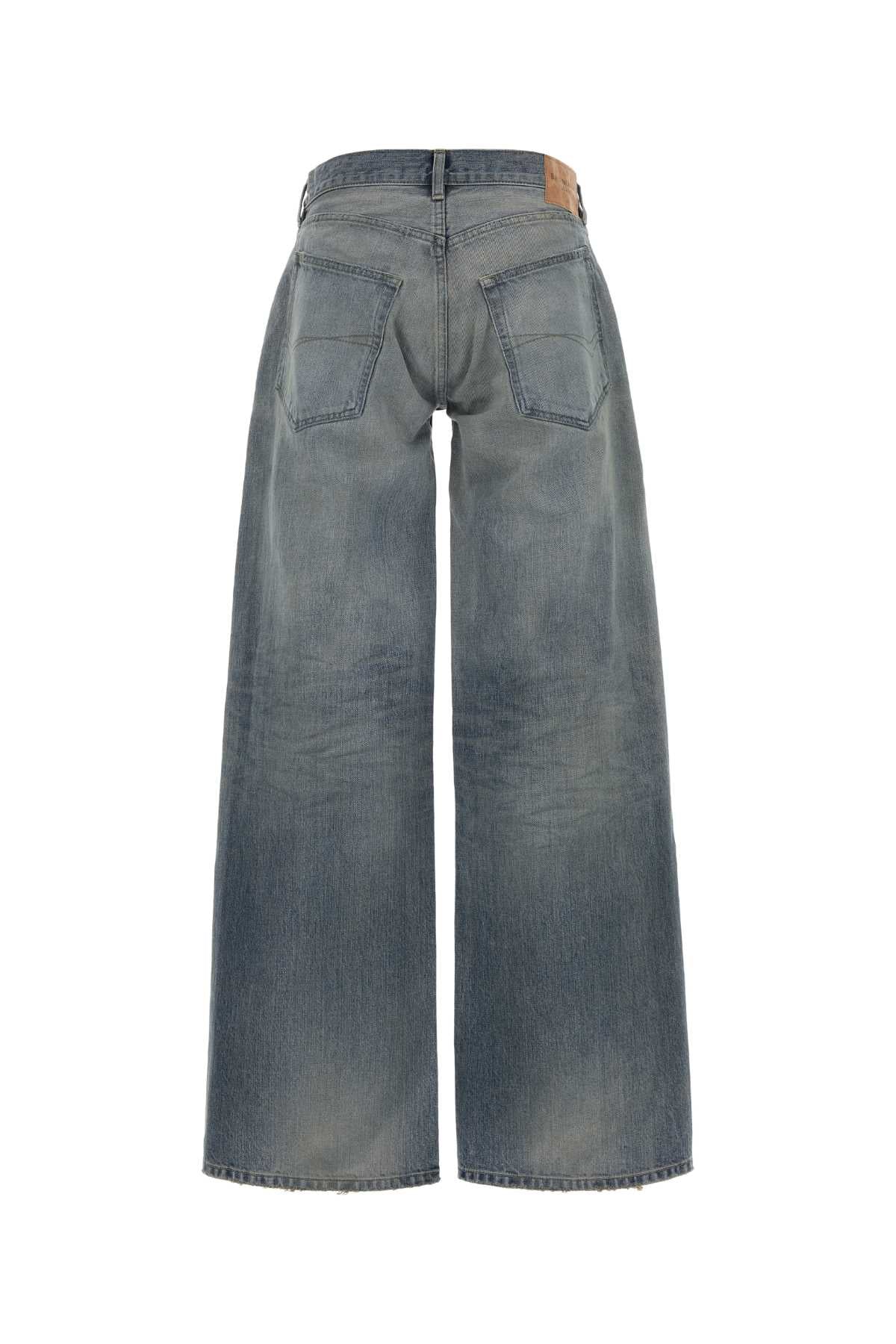 Denim Wide-Leg Jeans Outback Blue