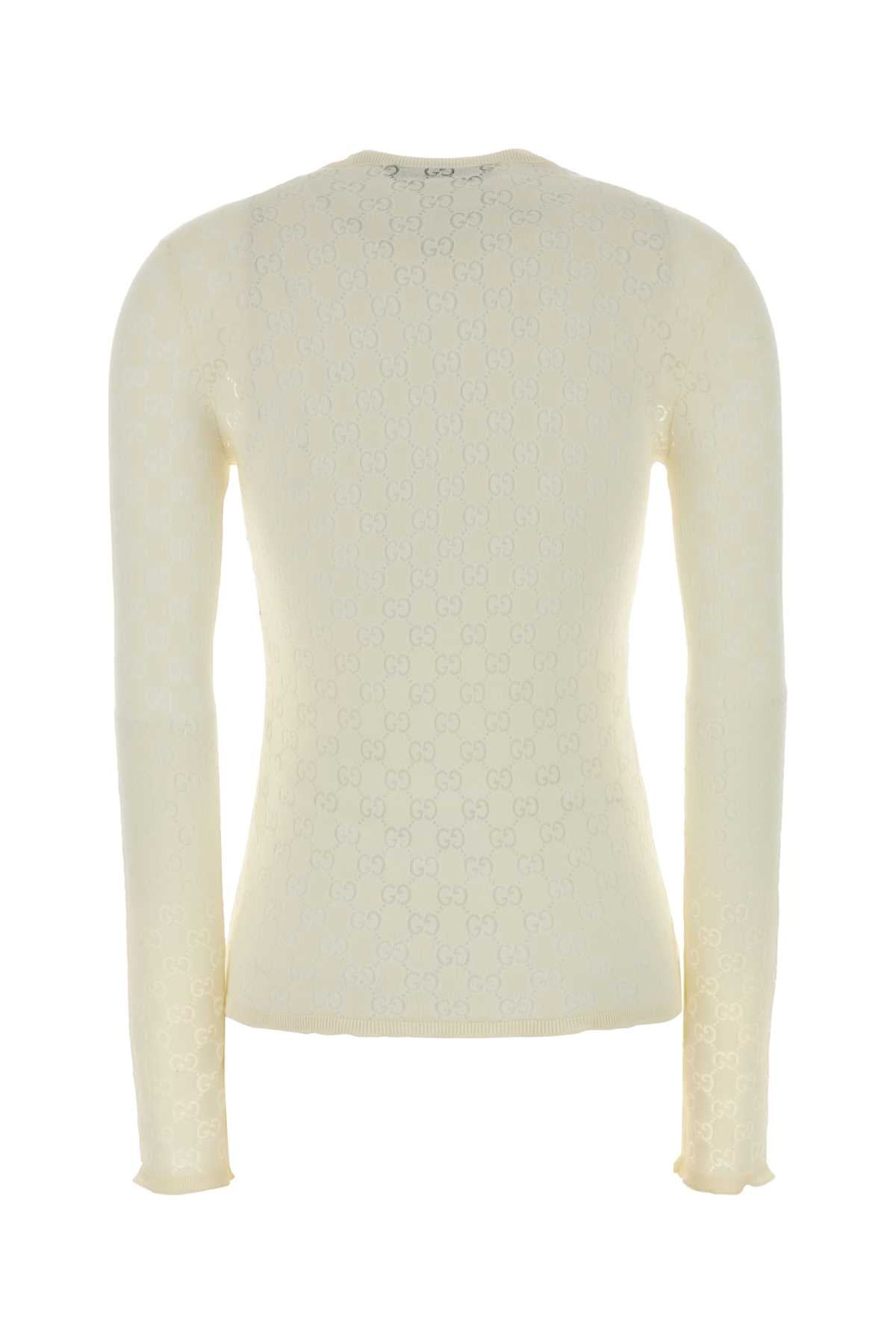 Offwhite Exterior: Cotton Polyester Maglie