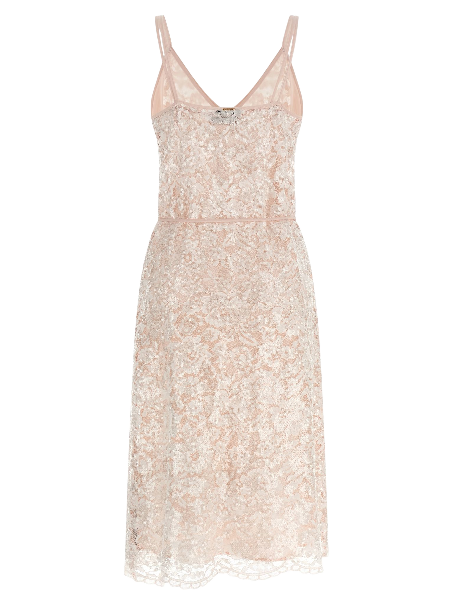 Lace dress Pink Polyester