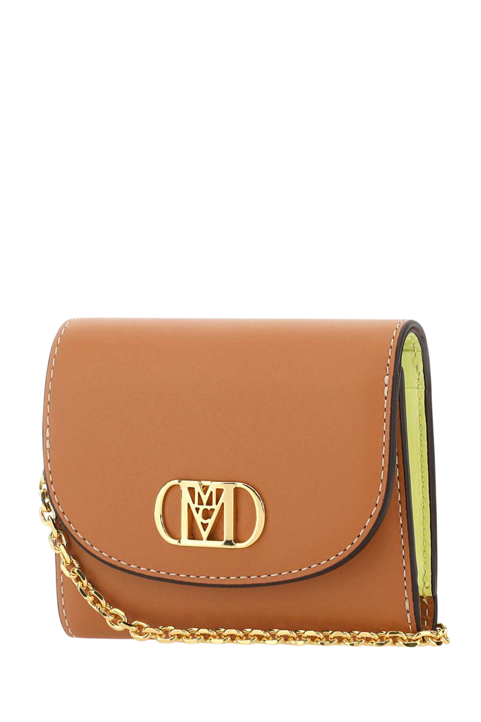 Caramel Leather Mini Mode Travia Wallet Co Cowhide : Portafogli