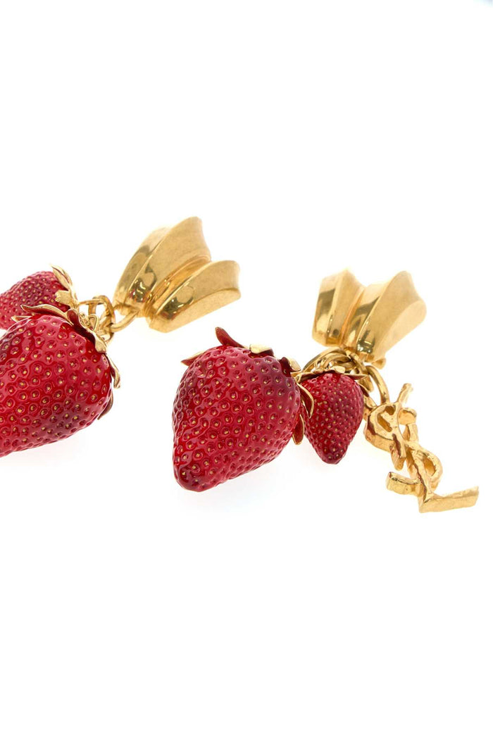 Multicolor Metal And Resin Cassandre Earrings Orlaitonrouge Orecchini