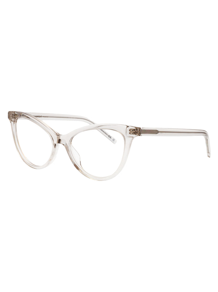 Sl M164 010 Beige-beige-transparent Acetate Optical