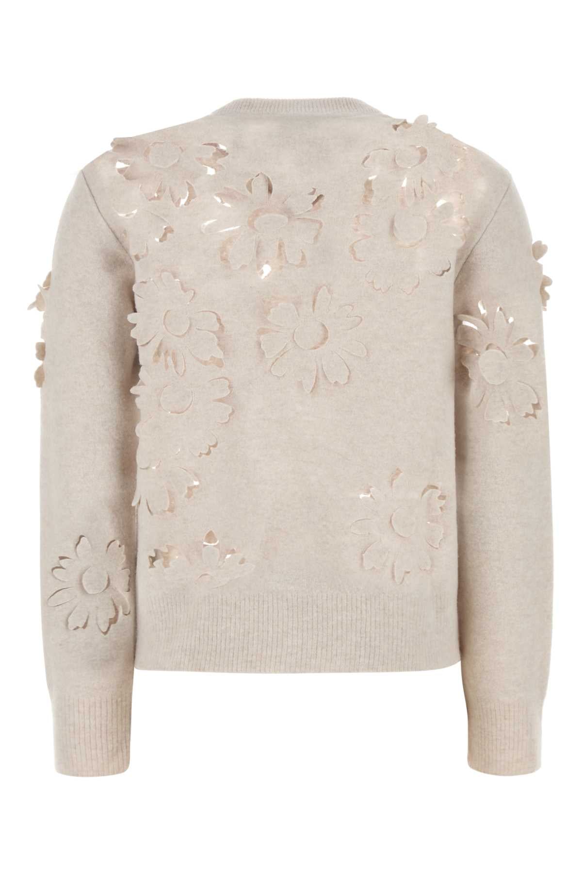 Sand Wool Sweater Nutmeg Exterior: Maglieria