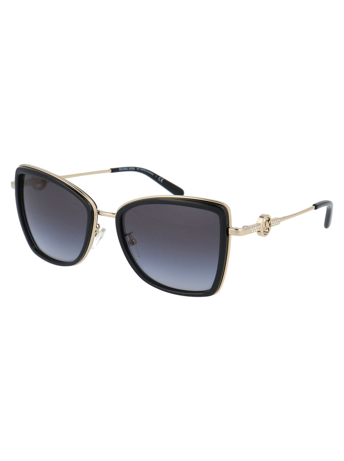 0mk1067b 10148g Light Gold/black Metal Sunglasses