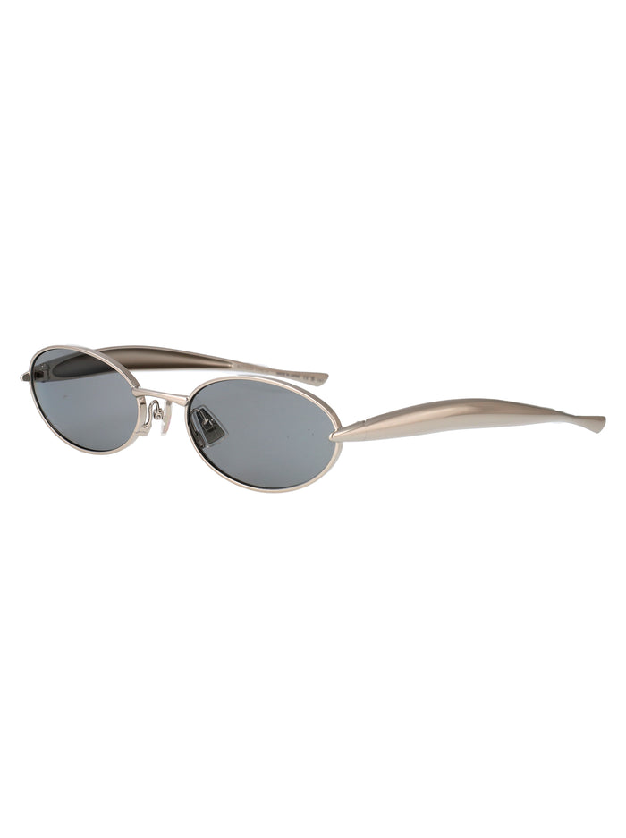 Bv1386s Silver-silver-grey Metal Sunglasses