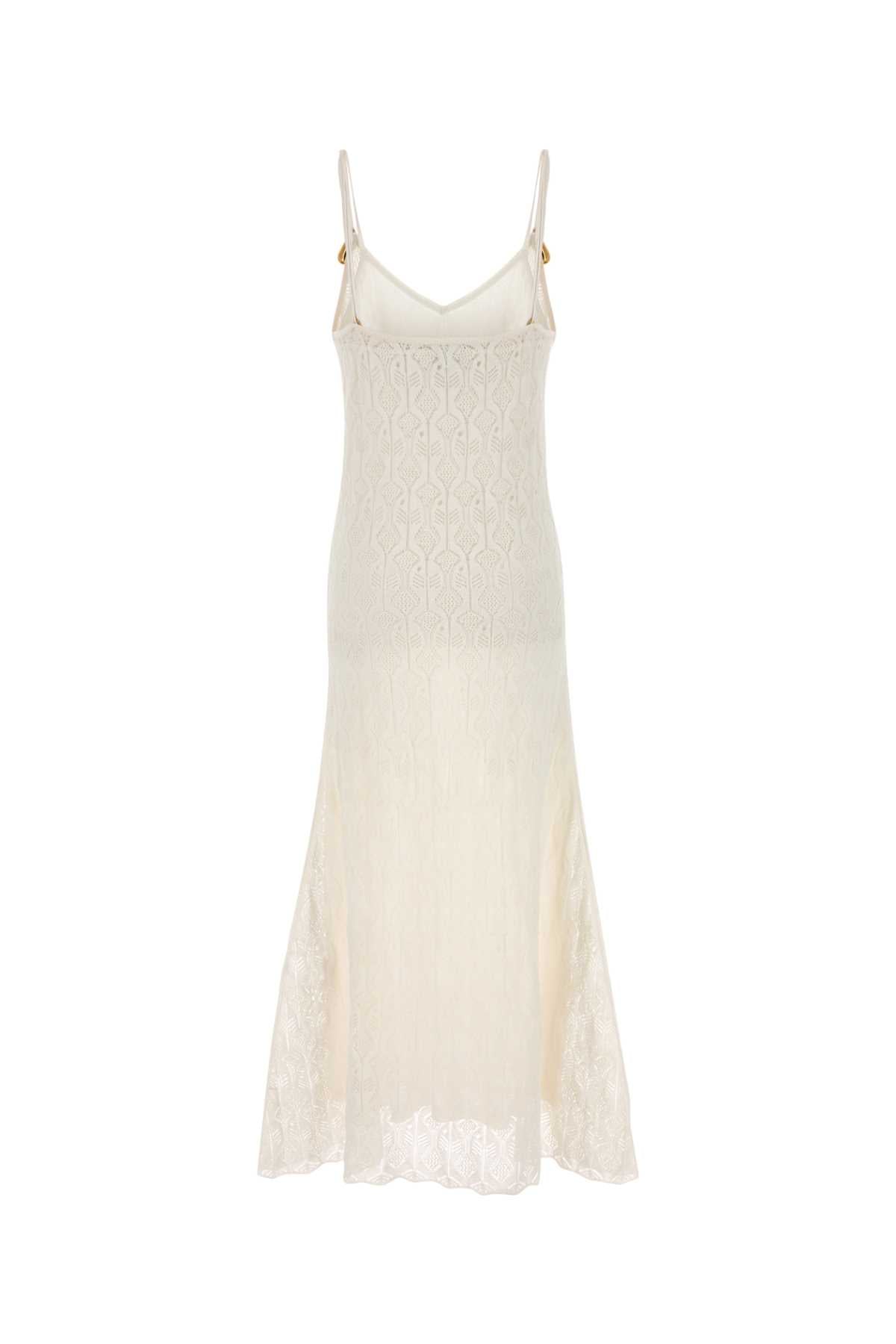 White Lace Dress Chalk Abiti