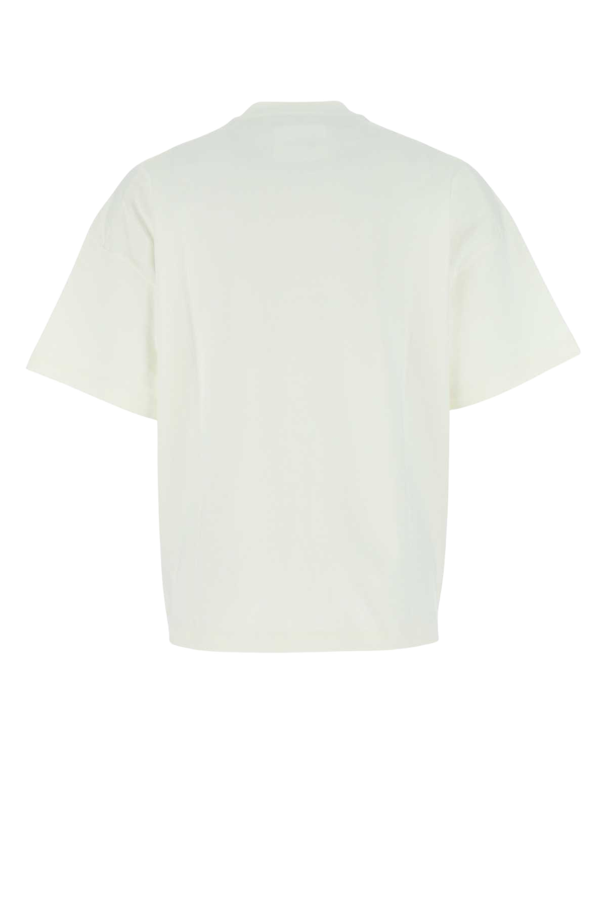 Ivory Cotton Oversize T-Shirt 102 Cotone