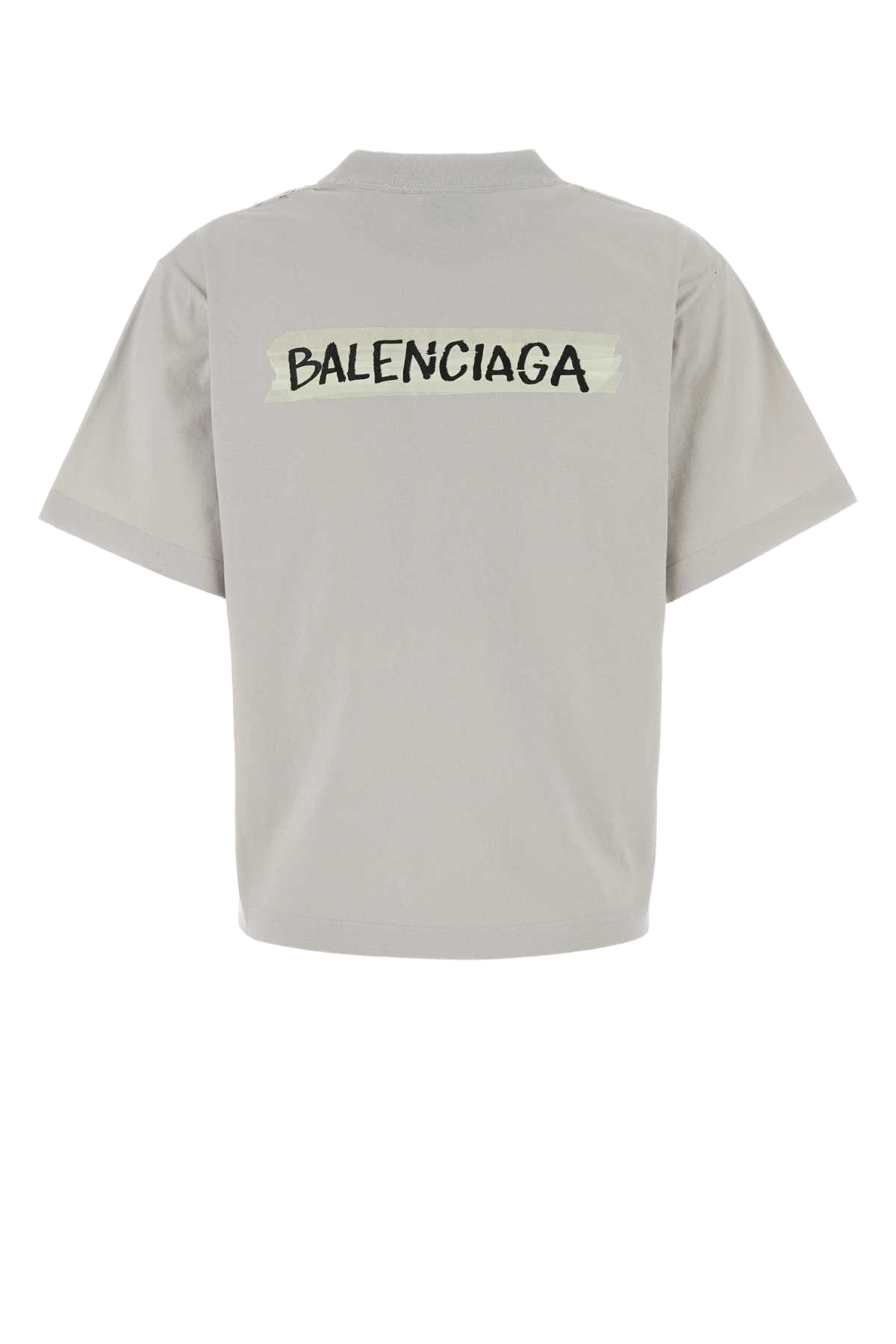 Chalk Cotton T-Shirt Dirty White T R Elastan
