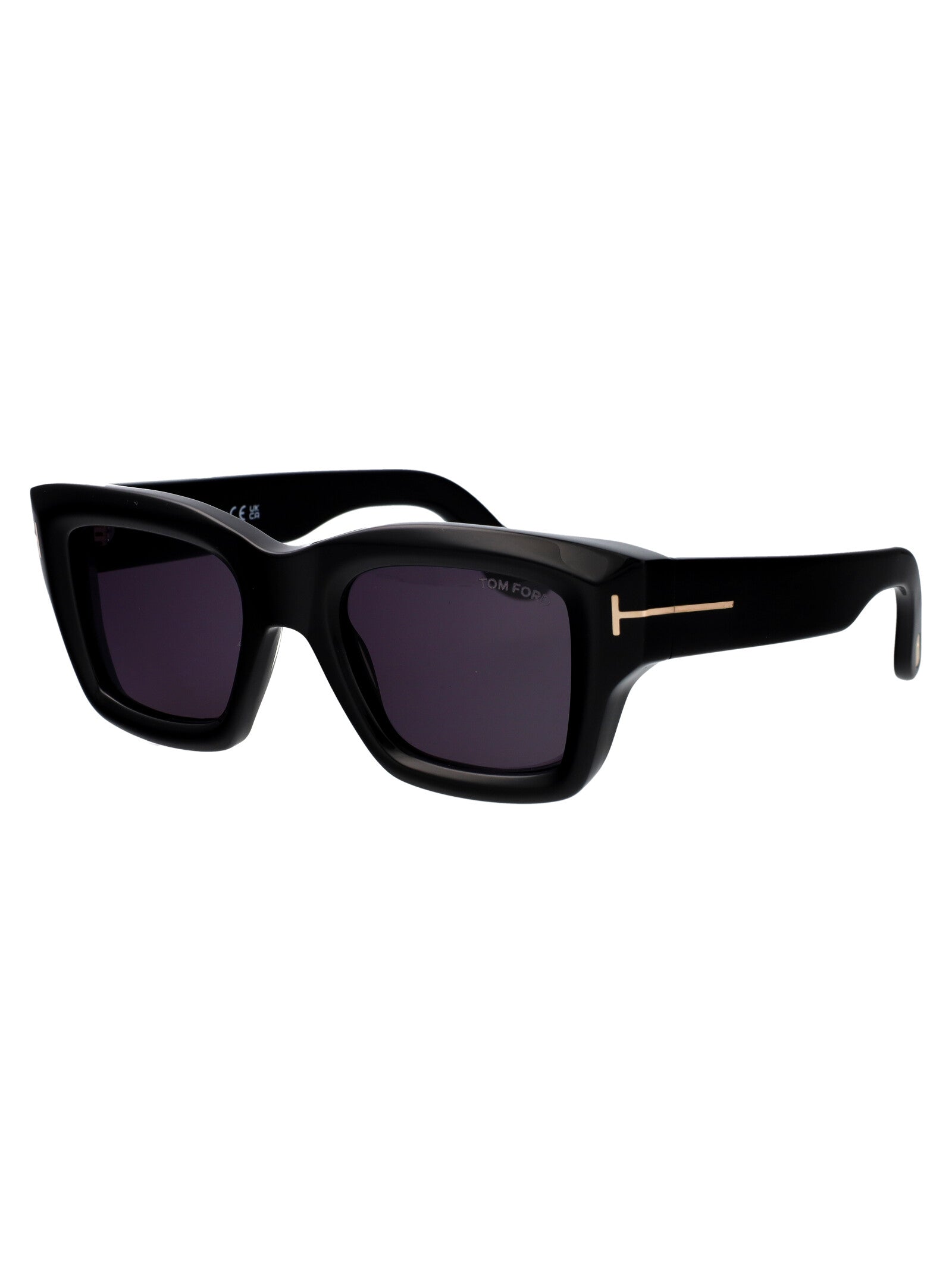 Ilias Nero Lucido / Fumo Acetate Sunglasses
