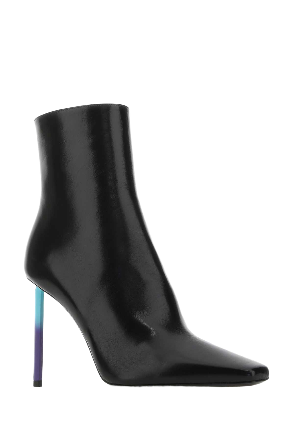 Black Nappa Leather Allen Ankle Boots 1045 Stivali