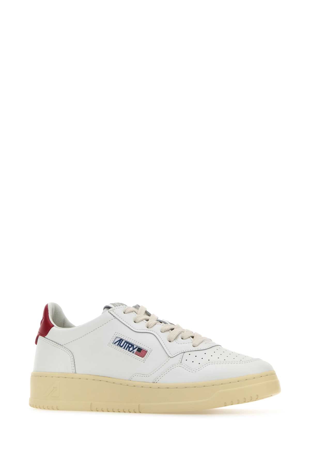 White Cow Leather Sneaker