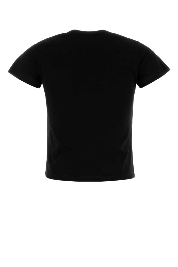 Black Cotton T-Shirt Exterior