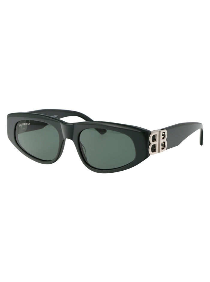 Bb0095s 019 Green Silver Acetate Sunglasses