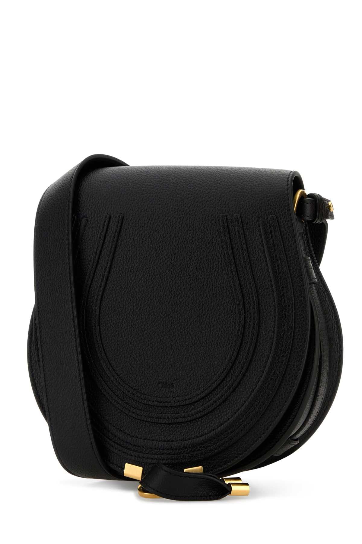 Black Leather Marcie Crossbody Bag Borse A Tracolla