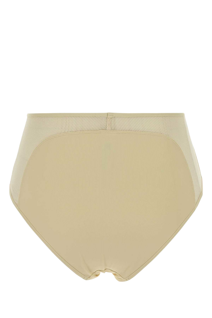 Ivory Stretch Nylon Gloire Bikini Bottom Panama Costumi Da Bagno