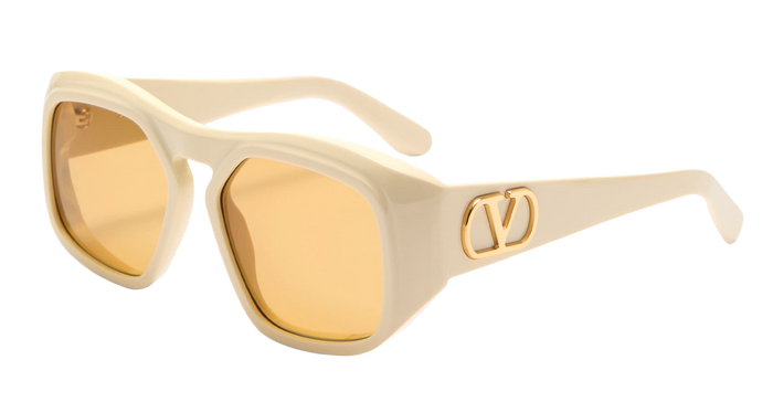 Vls-179c - Ivory Acetate Sunglasses
