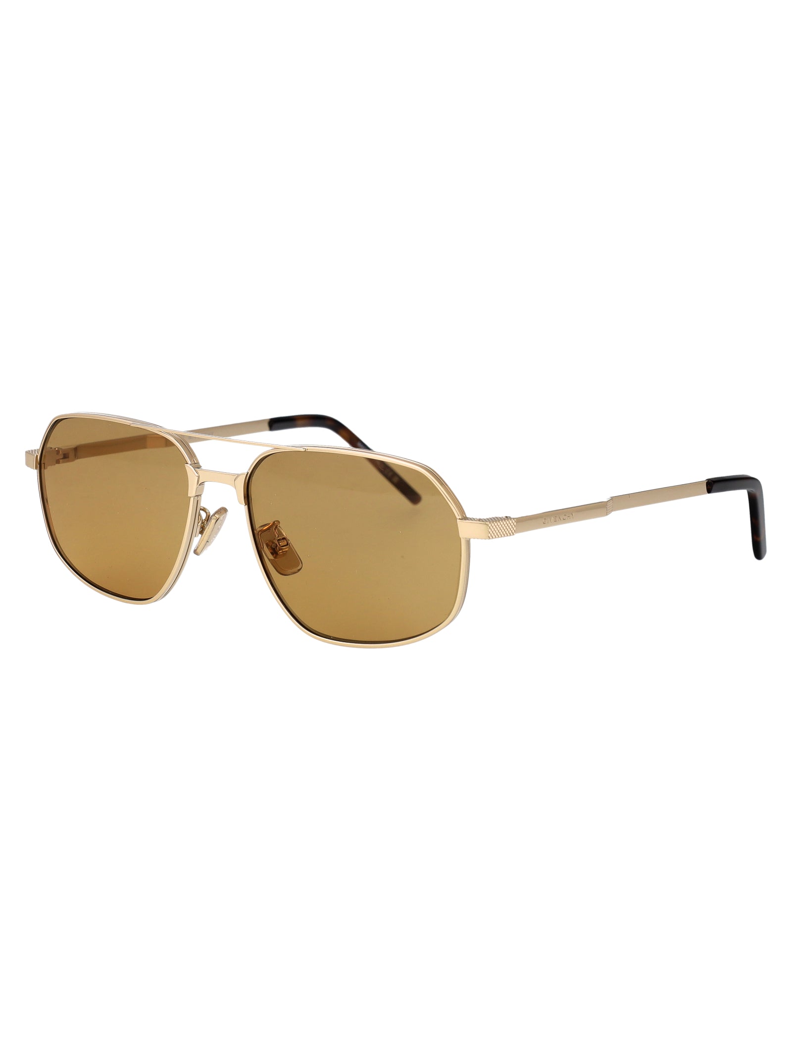 Gv40120u 32e Yellow Metal Sunglasses