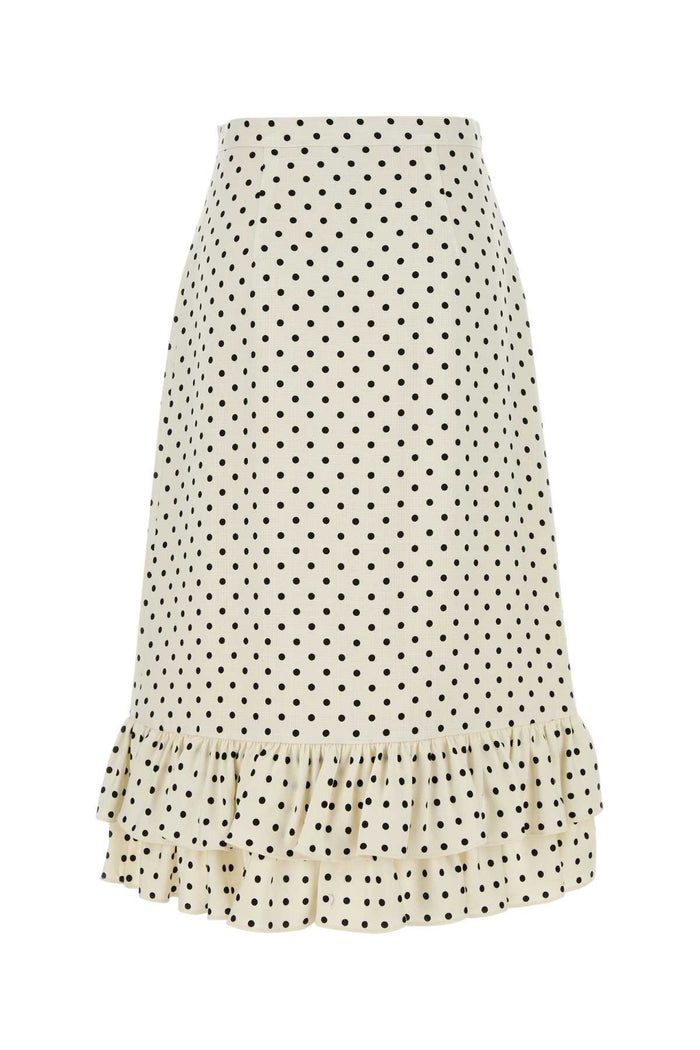 Printed Viscose Skirt Betullanero Gonne
