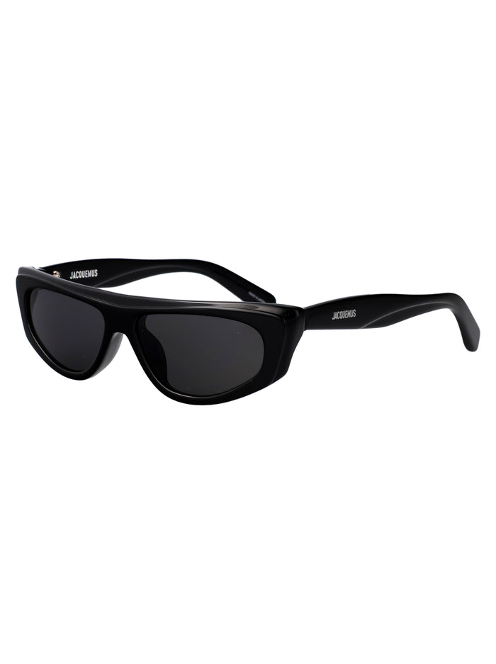 Jac108c1sun C1 Black/ Silver/ Grey Acetate Sunglasses