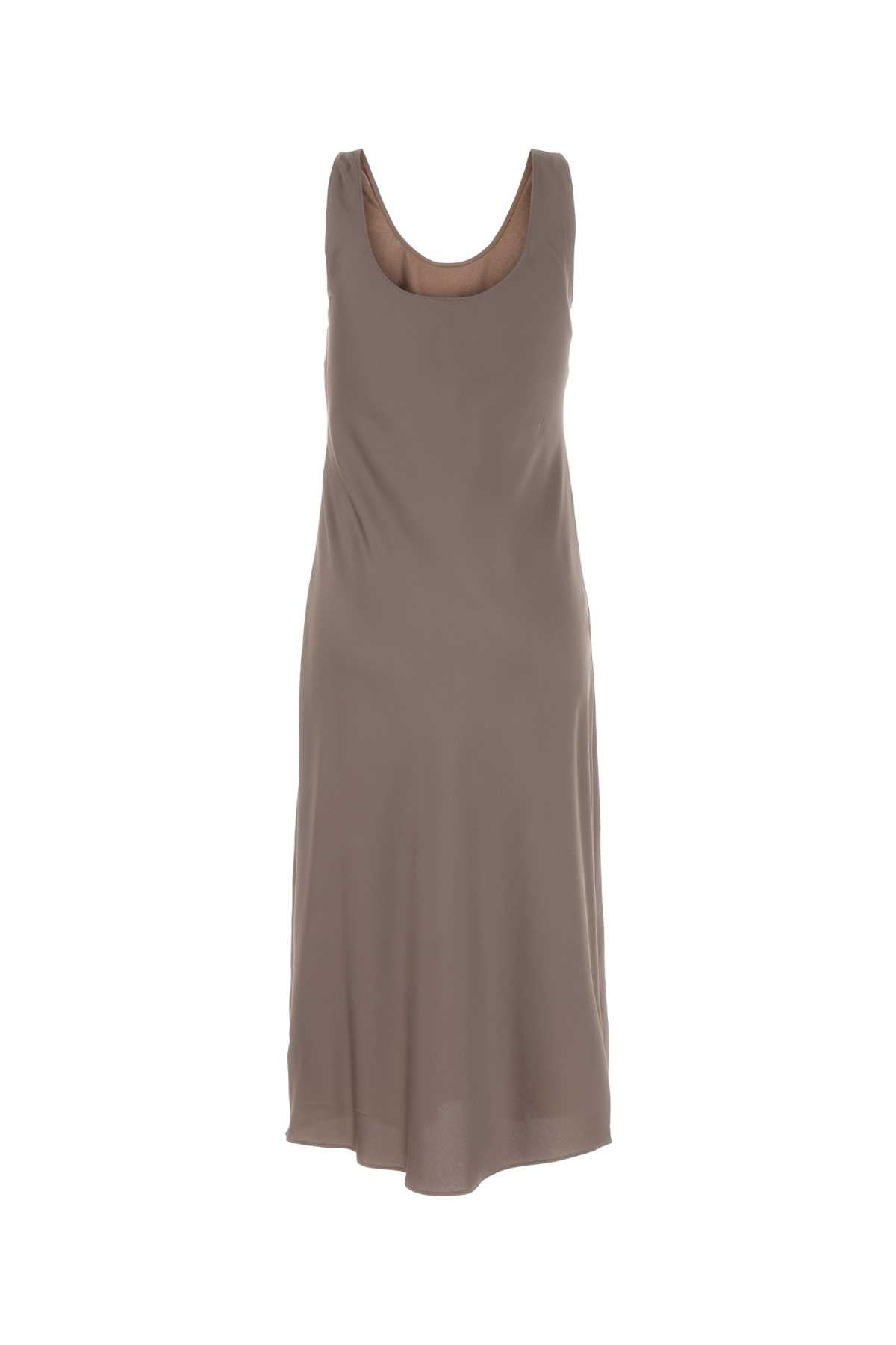 Lilac Satin Dress Dustedfox Exterior: Polyester Abiti