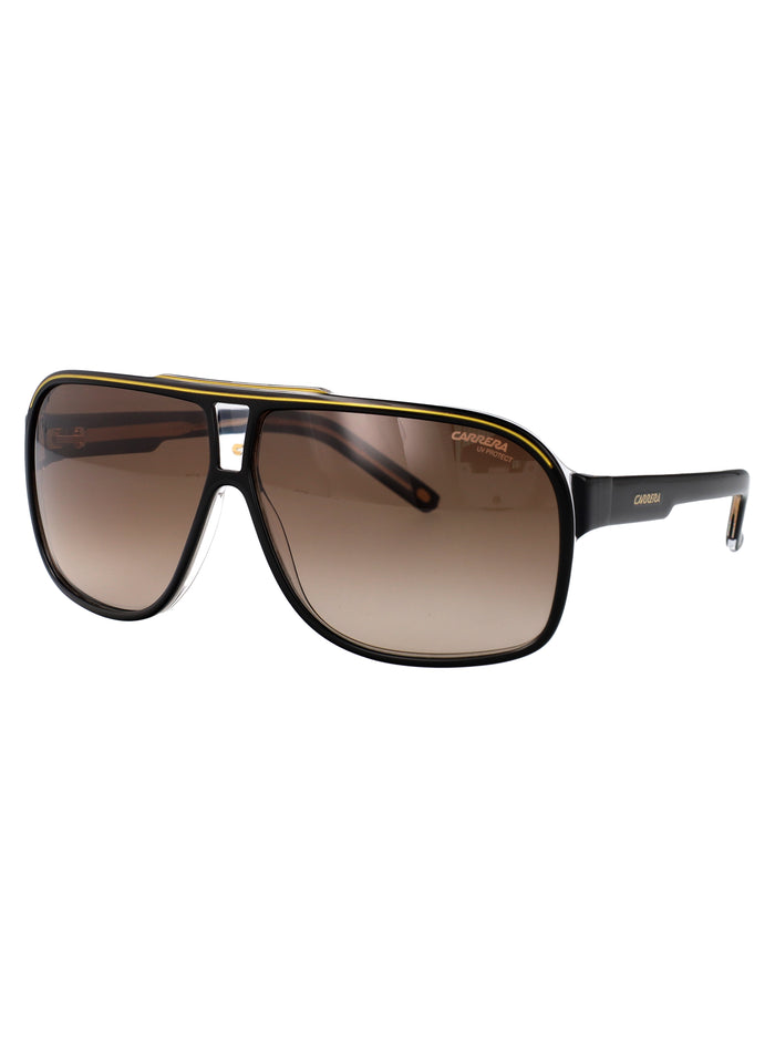 Grand Prix 2 807 Black Acetate Sunglasses