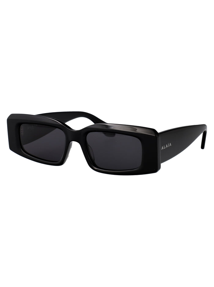 Black Grey Recycled Acetate Sunglasses