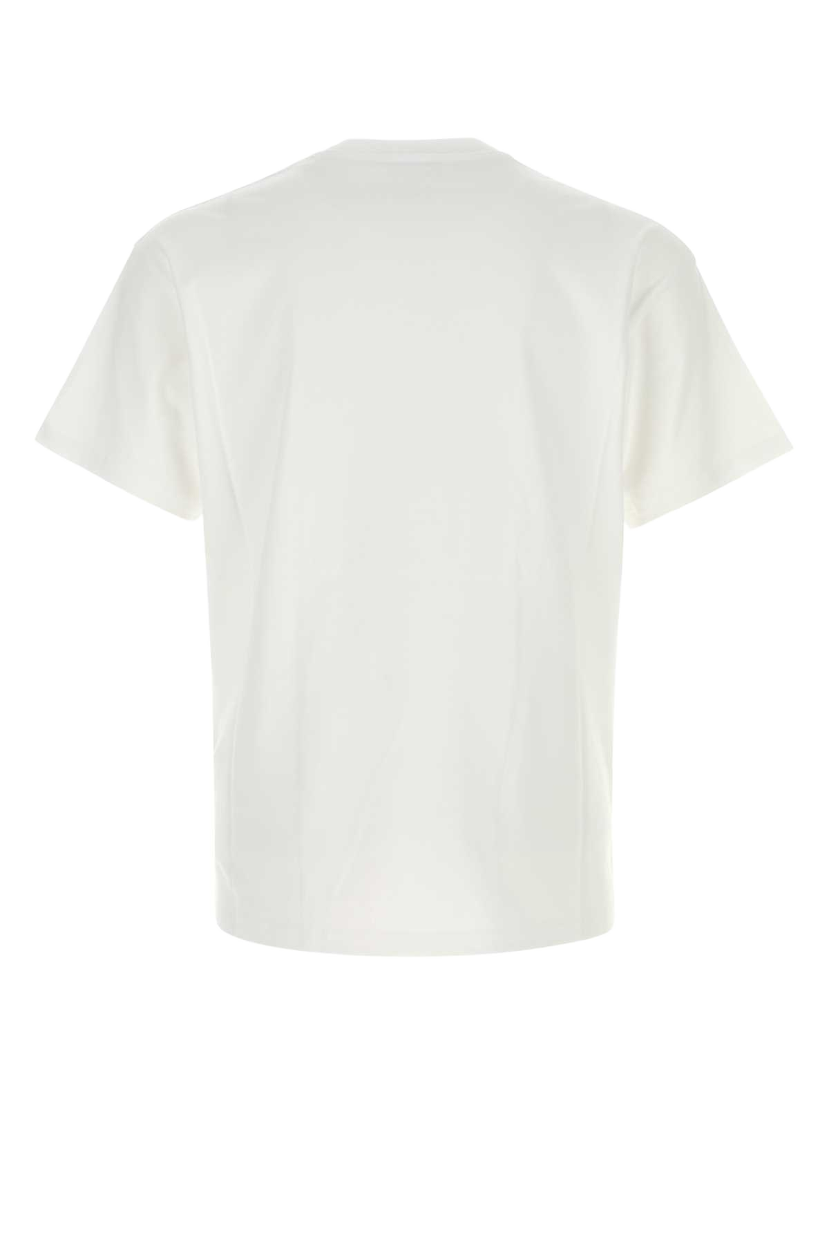 White Cotton T-Shirt Exterior