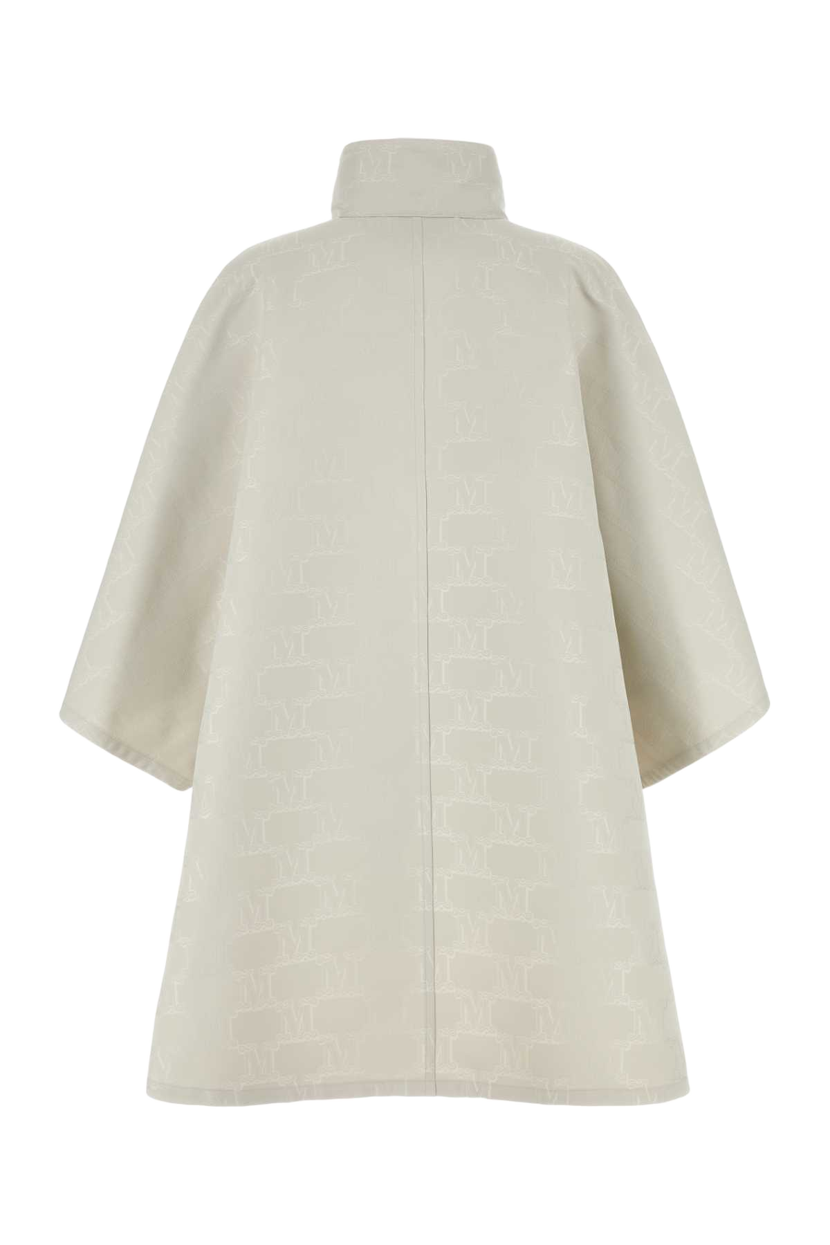 Chalk Jacquard Cape 005 Exterior: Polyester Cappotti