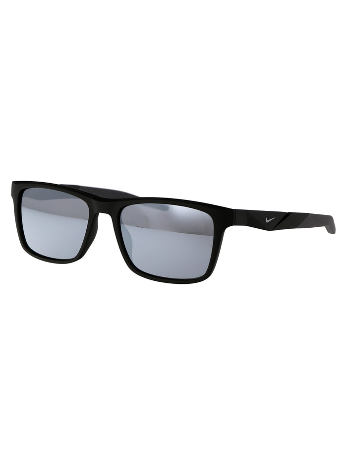 Nikeradeon1fv2402 10 Matte Black / Silver Flash Injected Sunglasses