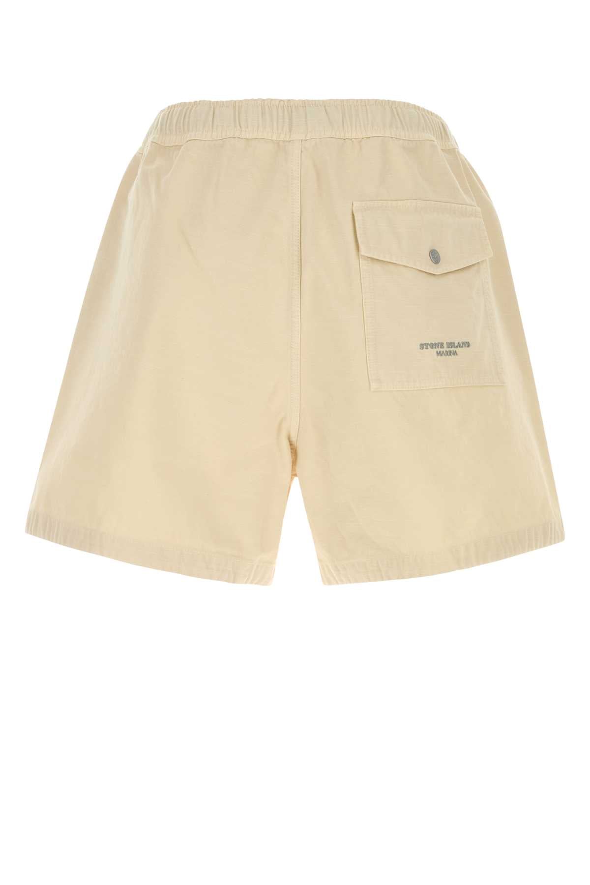 Ivory Exterior: Cotton Bermuda